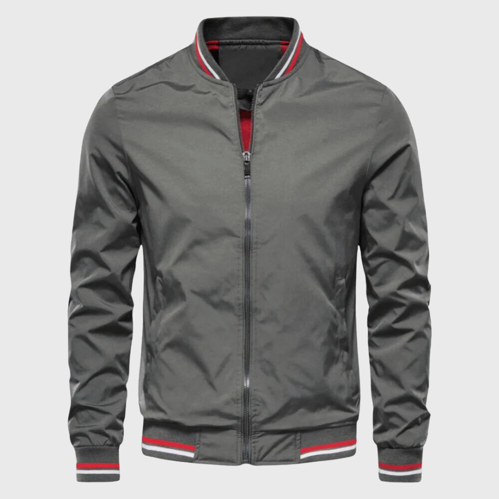 Alden – Klassische Bomberjacke mit edlem Finish