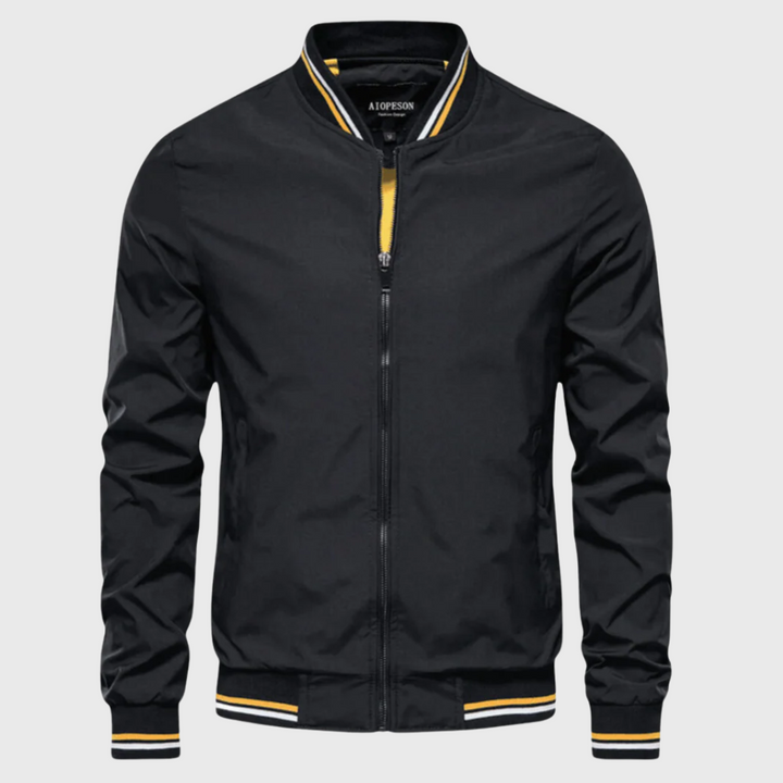 Alden – Klassische Bomberjacke mit edlem Finish