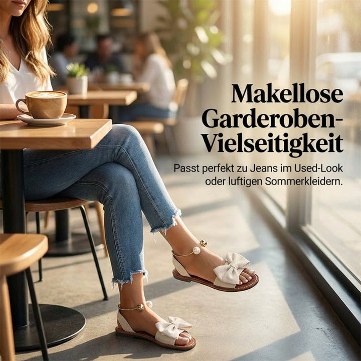 Maybelle – Elegante Sandalen mit Perlendetail