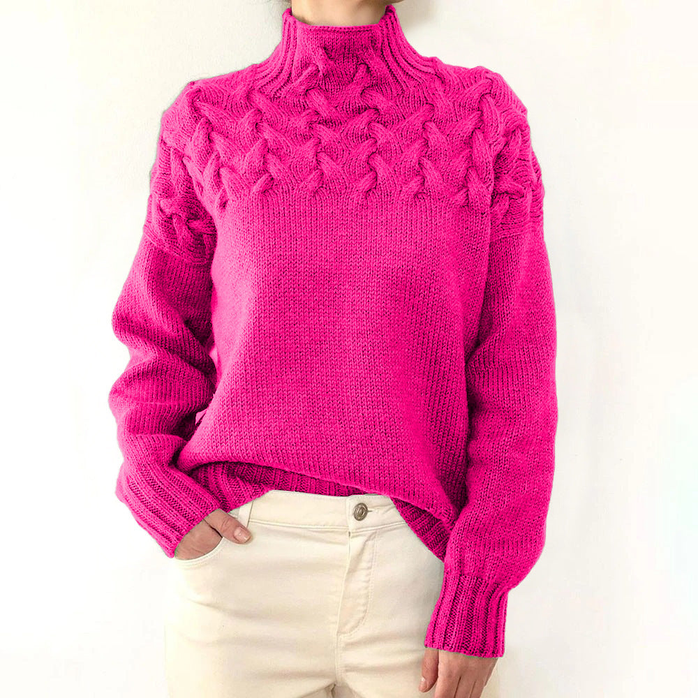 Mella – Gemütlicher Rollkragenpullover