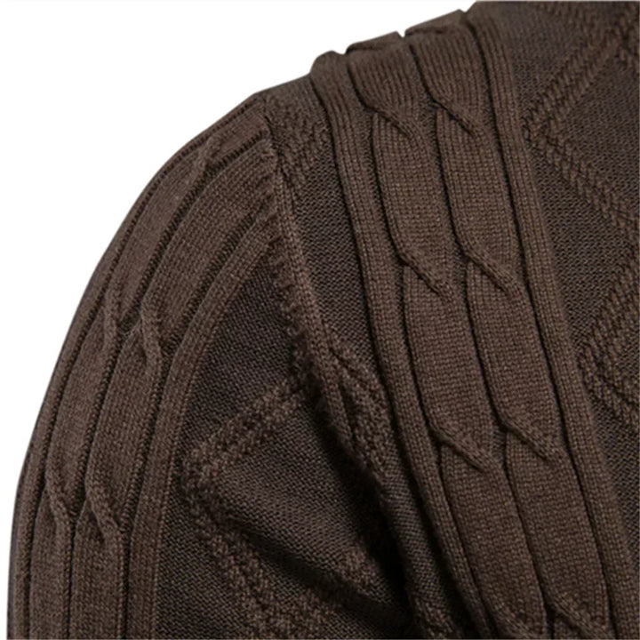 Patrick – Herren-Strickjacke mit Knopfleiste