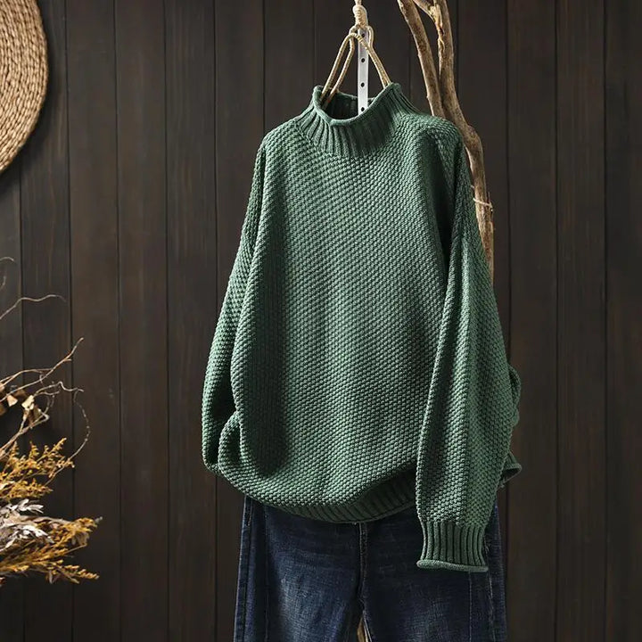 Shiloh – Locker gestrickter Strukturpullover