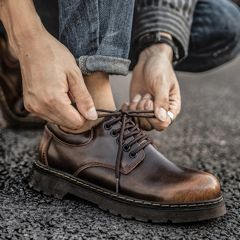 Onyx – Schnürstiefel aus Leder
