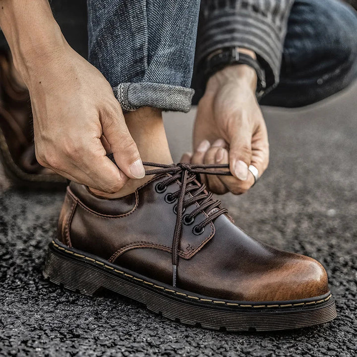 Onyx – Schnürstiefel aus Leder