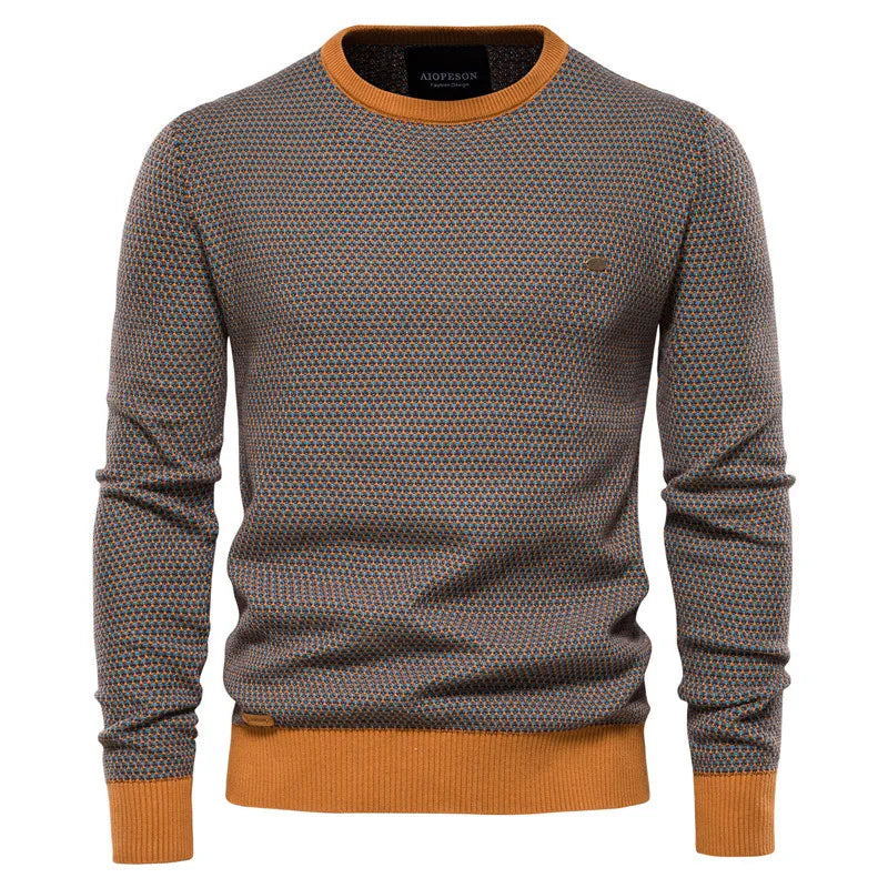 Jeremy – Karierter Herrenpullover