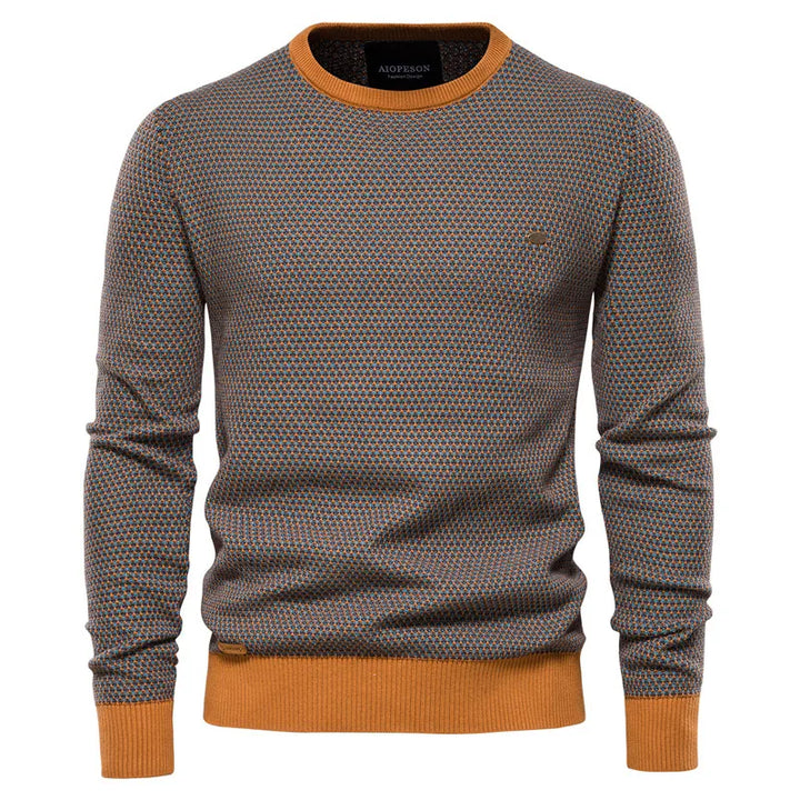 Jeremy – Karierter Herrenpullover