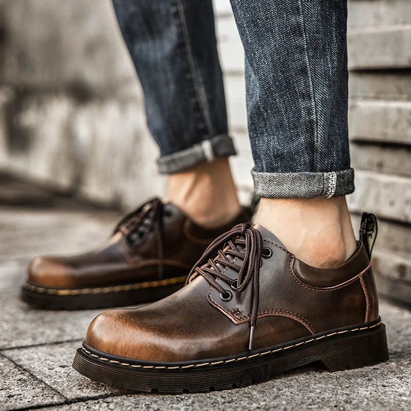 Onyx – Schnürstiefel aus Leder