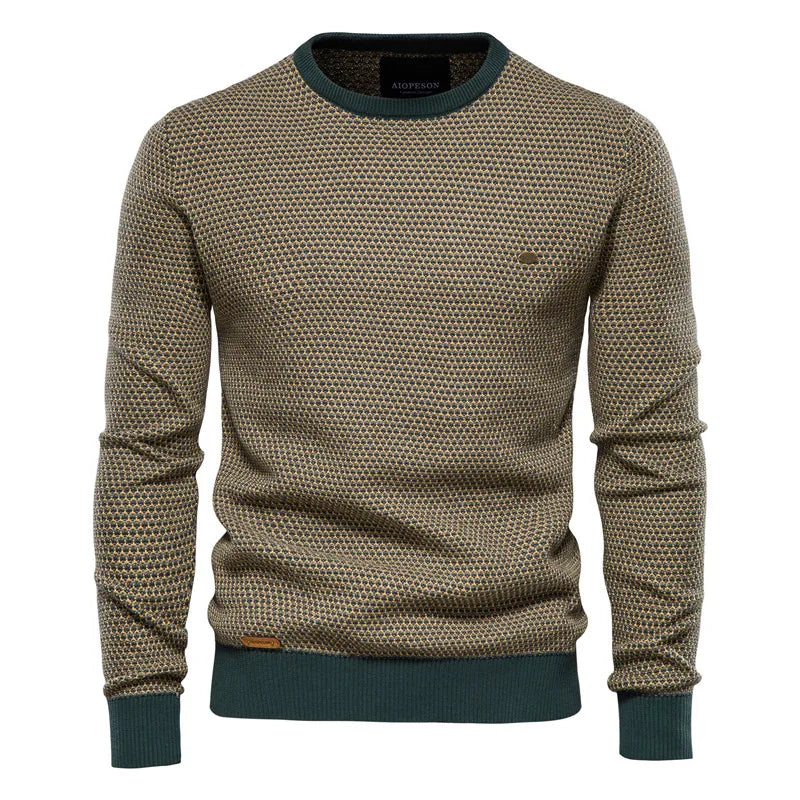 Jeremy – Karierter Herrenpullover