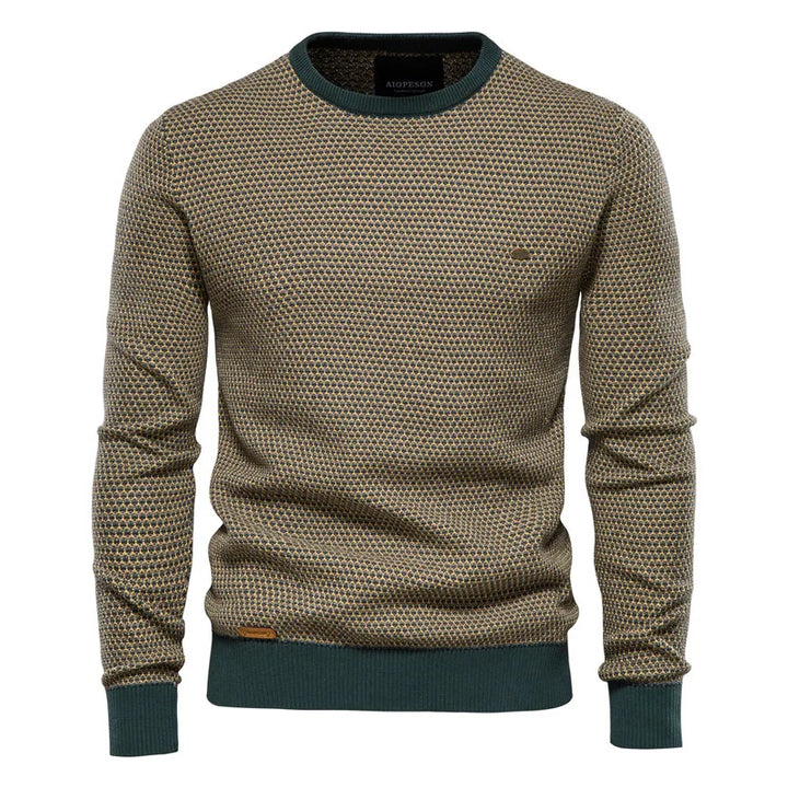 Jeremy – Karierter Herrenpullover