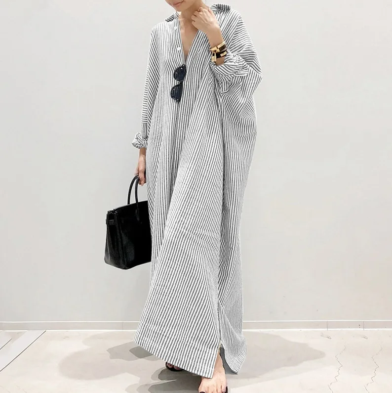 Lena - Leicht übergroßes Hemdblusenkleid