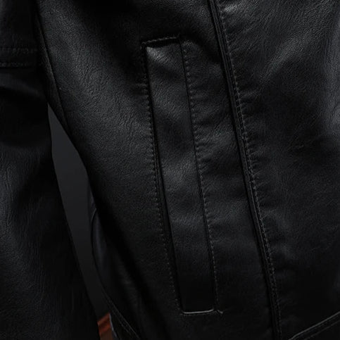 Micheal – Biker-Lederjacke mit rustikalem Charme