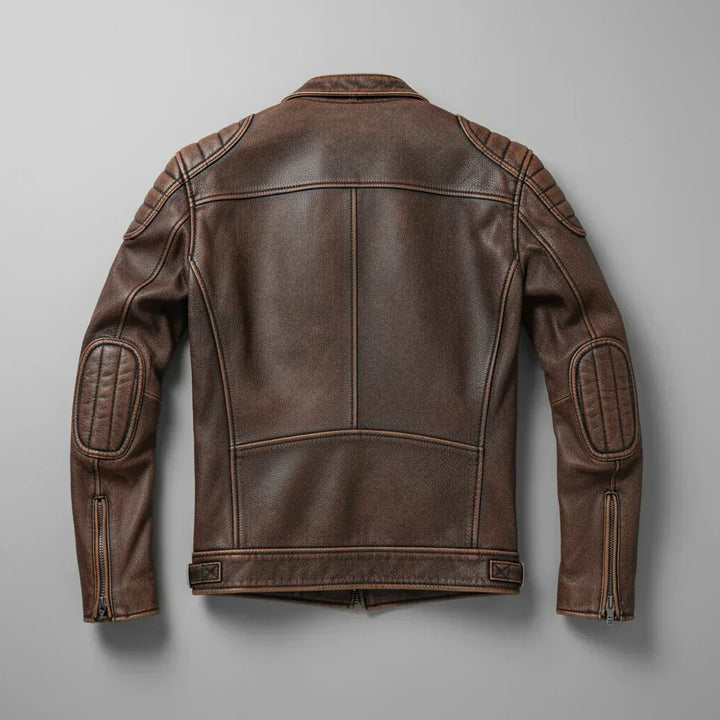 Kiel – Premium-Leder-Motorradjacke
