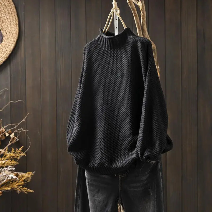 Shiloh – Locker gestrickter Strukturpullover