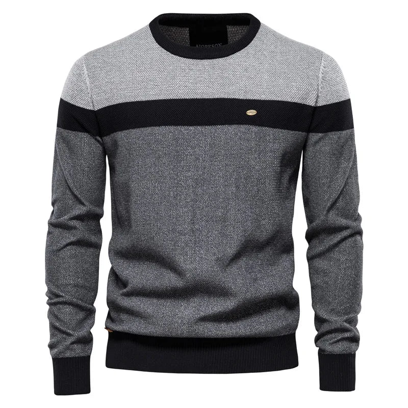 Freddie – Herren-Pullover mit Rundhalsausschnitt