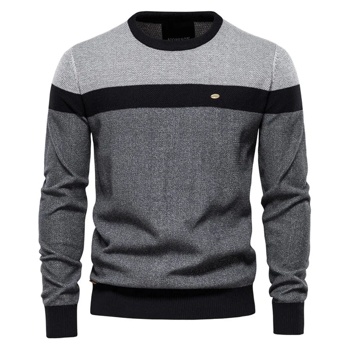 Freddie – Herren-Pullover mit Rundhalsausschnitt