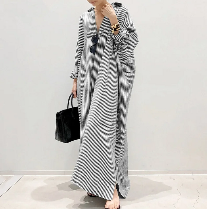 Lena - Leicht übergroßes Hemdblusenkleid