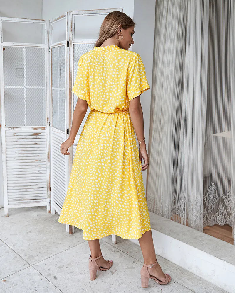 Lena - Sommerkleid im Hemdblusenstil