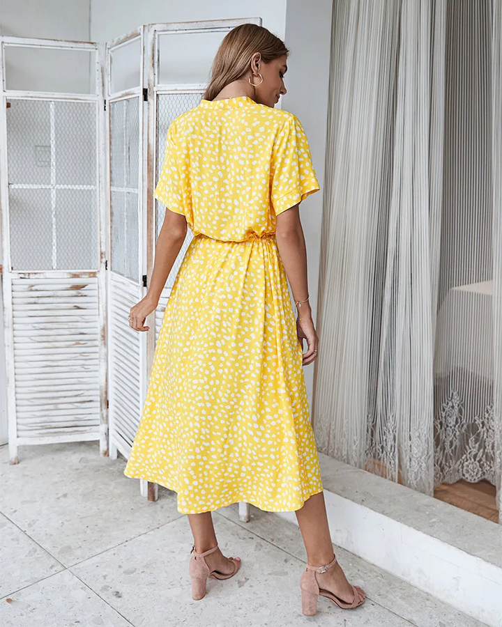 Lena - Sommerkleid im Hemdblusenstil