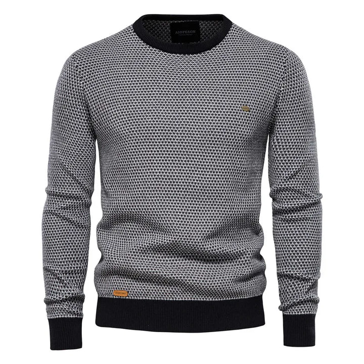 Jeremy – Karierter Herrenpullover