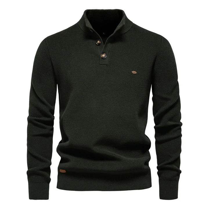 Bernard – Herren-Strickjacke mit Knopfleiste