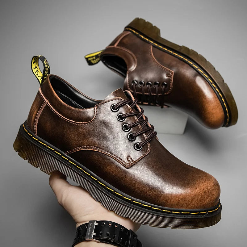 Onyx – Schnürstiefel aus Leder