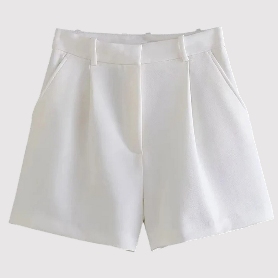 Simone – Elegante High-Waist-Sommershorts