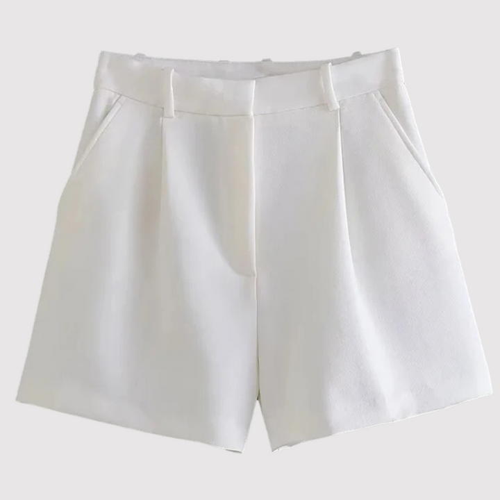 Simone – Elegante High-Waist-Sommershorts