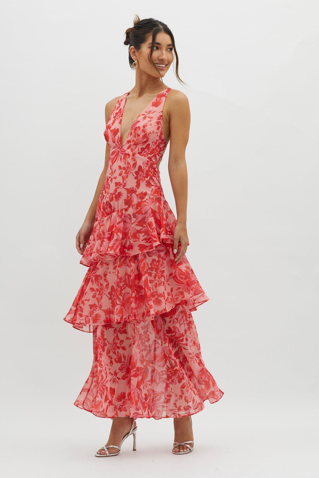 Ashlyn – Bloom Shift Midikleid