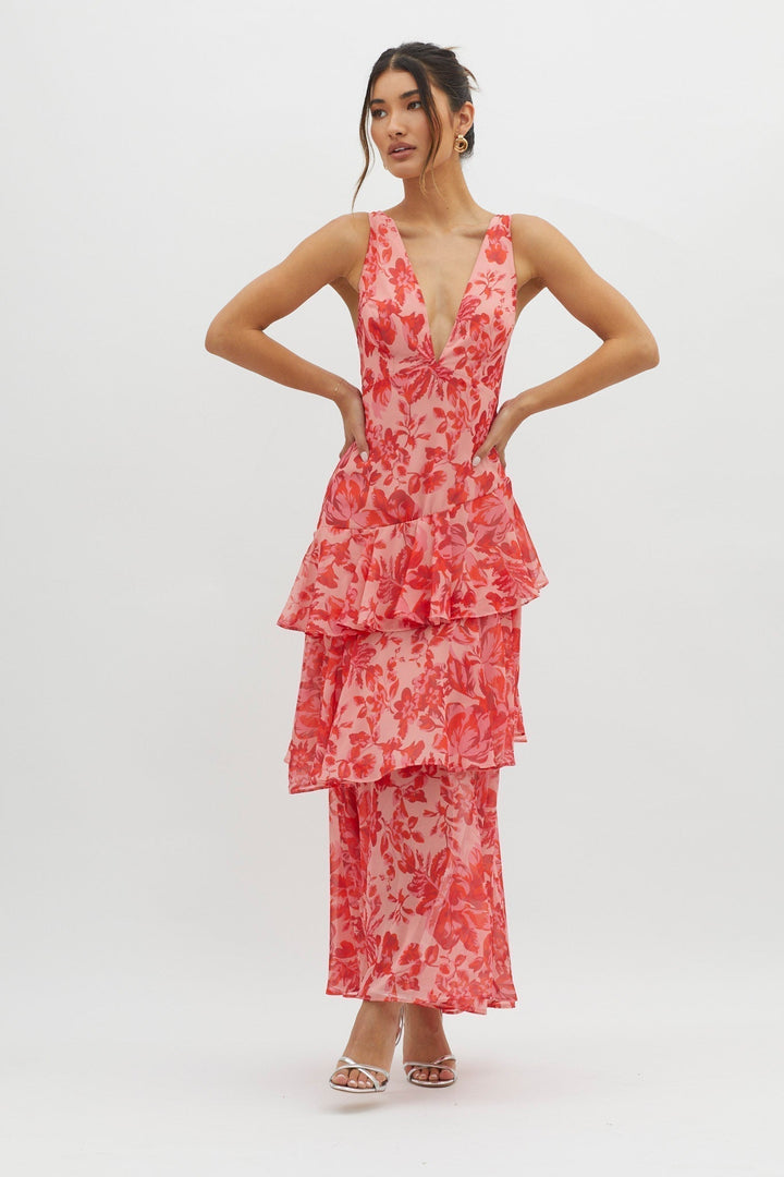 Ashlyn – Bloom Shift Midikleid