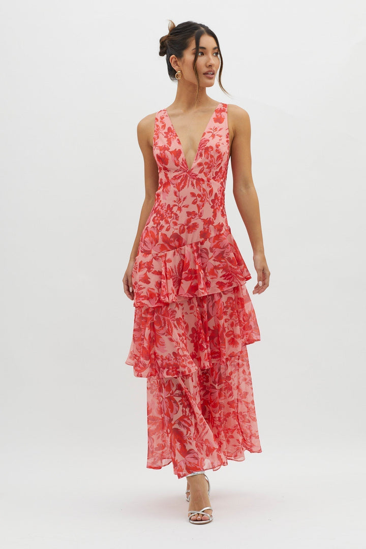 Ashlyn – Bloom Shift Midikleid