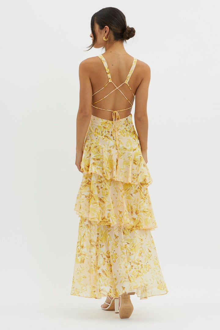 Ashlyn – Bloom Shift Midikleid