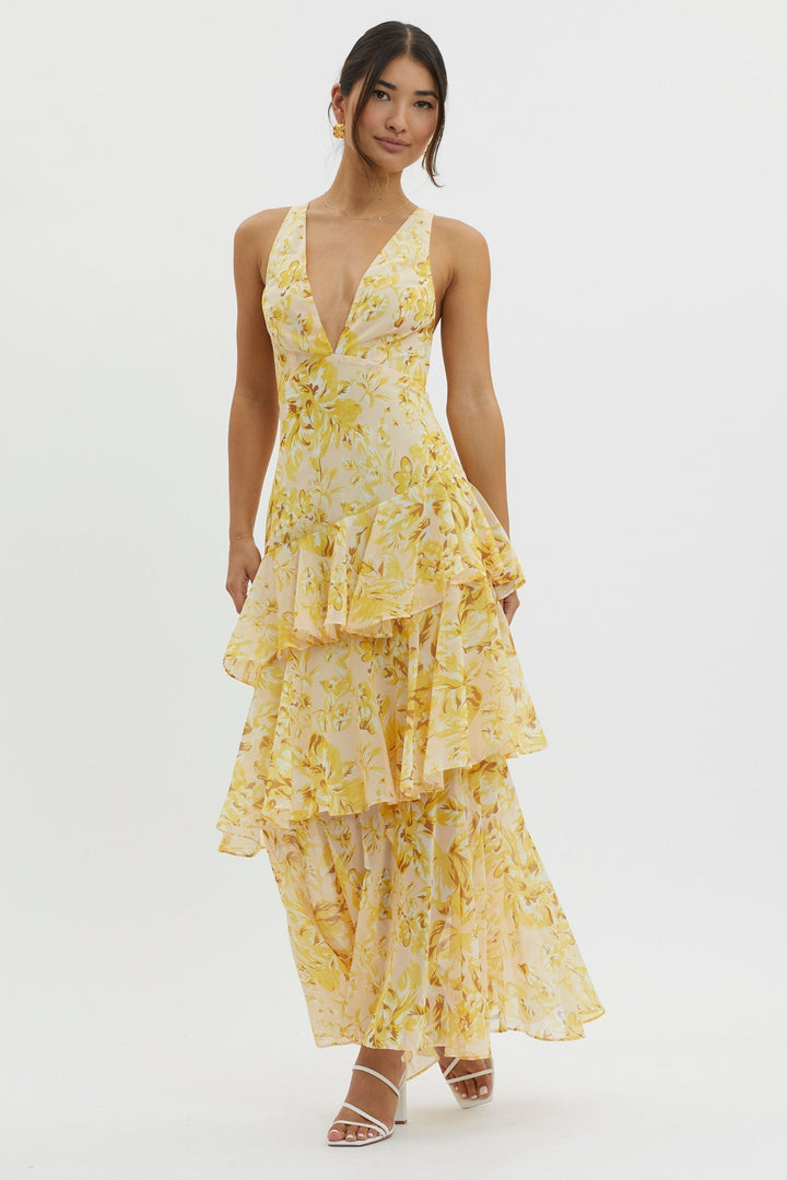 Ashlyn – Bloom Shift Midikleid