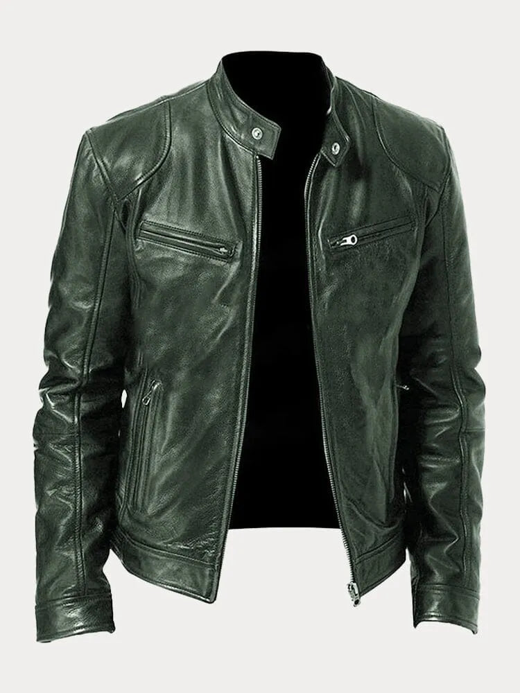 Luis – Freizeit-Lederjacke