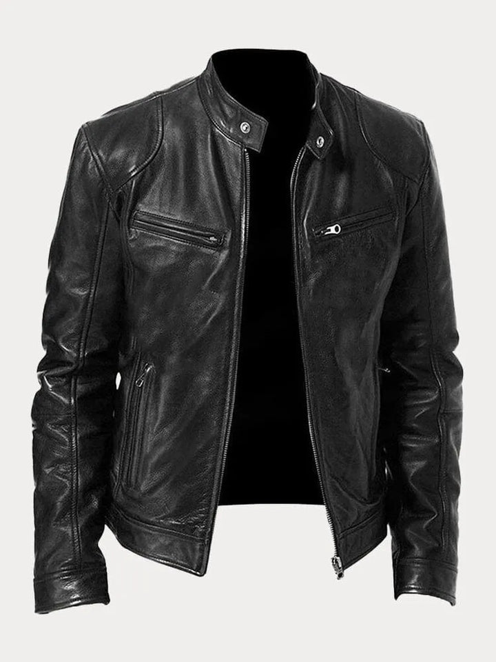 Luis – Freizeit-Lederjacke