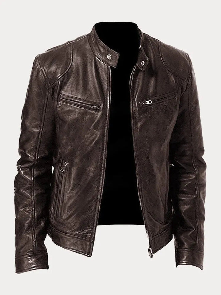 Luis – Freizeit-Lederjacke