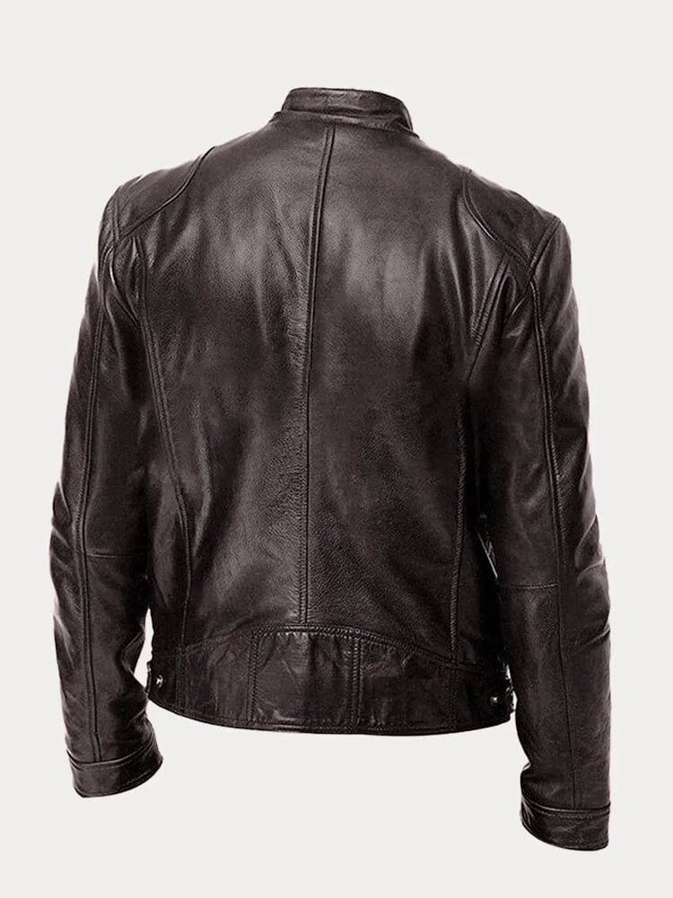 Luis – Freizeit-Lederjacke