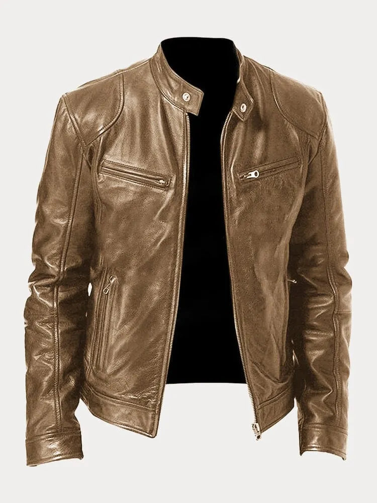Luis – Freizeit-Lederjacke