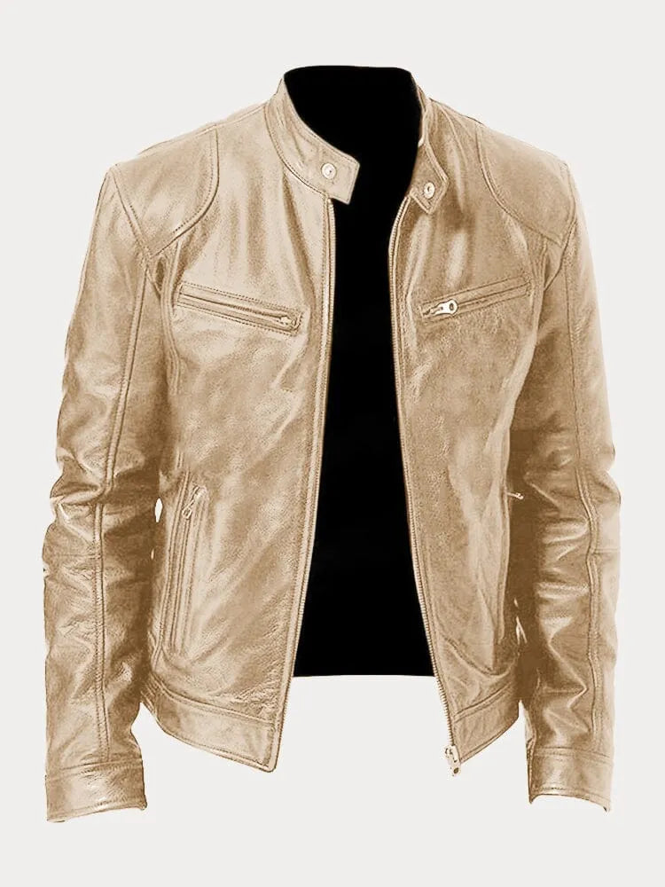 Luis – Freizeit-Lederjacke