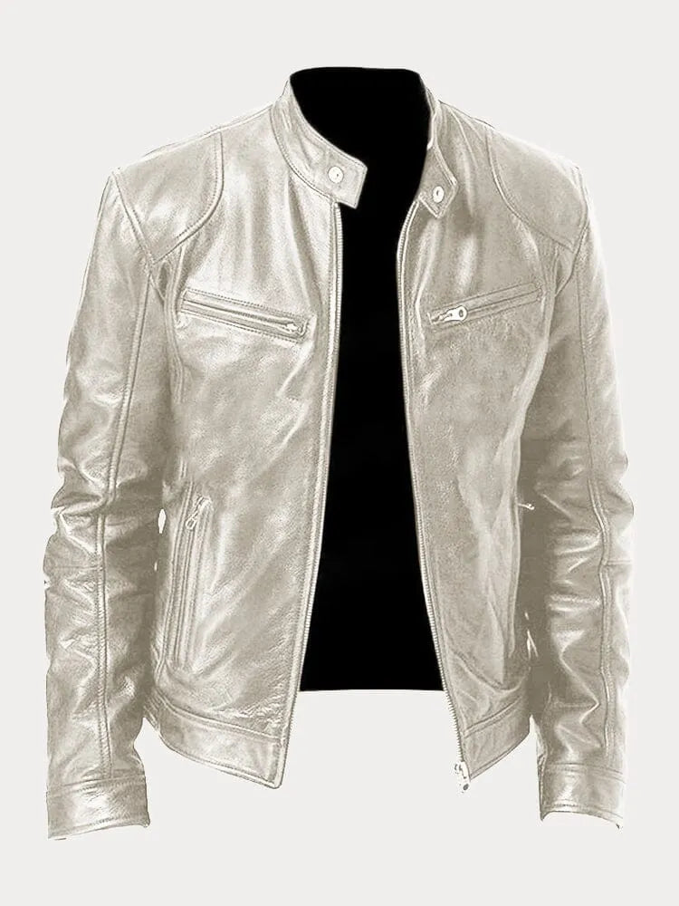 Luis – Freizeit-Lederjacke