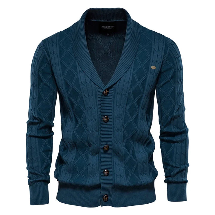 Patrick – Herren-Strickjacke mit Knopfleiste