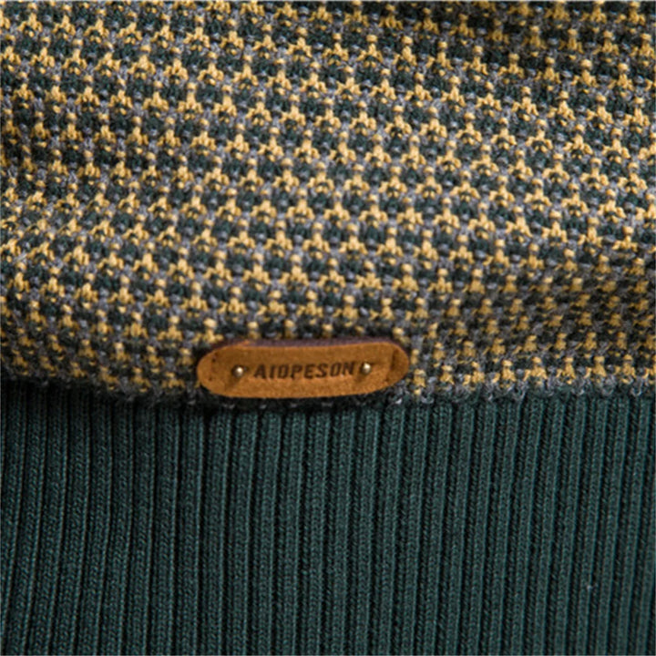 Jeremy – Karierter Herrenpullover