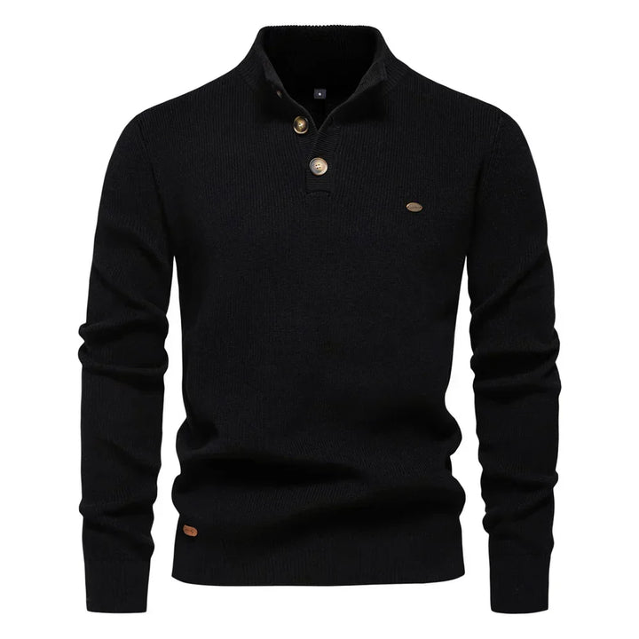Bernard – Herren-Strickjacke mit Knopfleiste