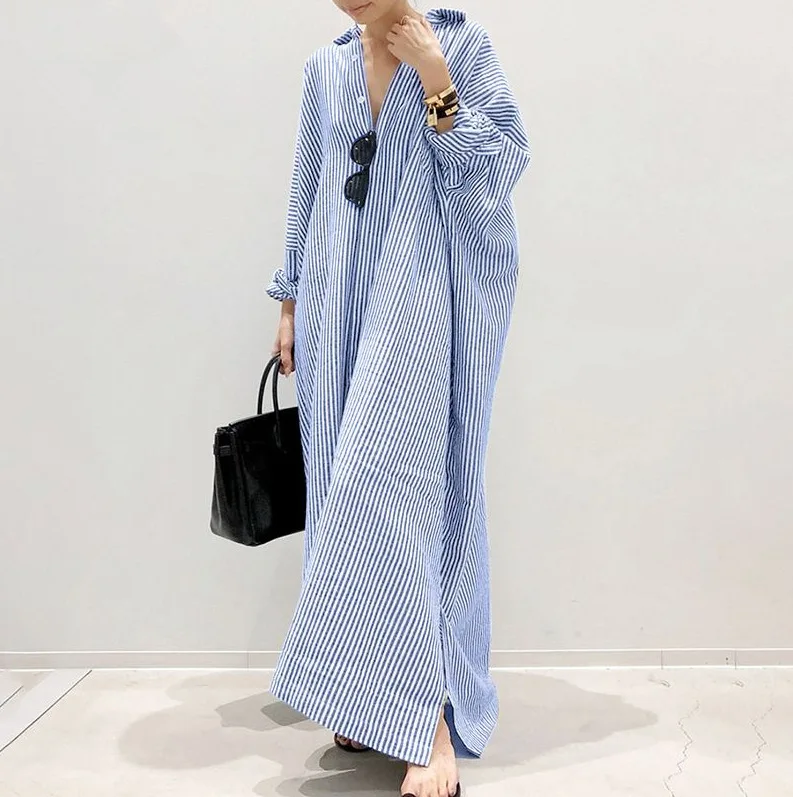 Lena - Leicht übergroßes Hemdblusenkleid