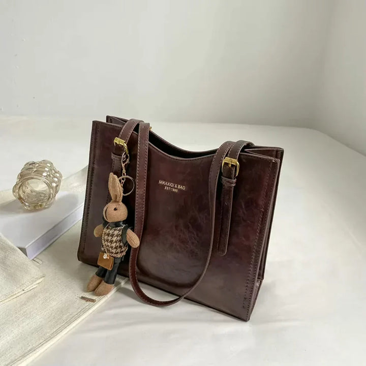 Clarie – Umhängetasche aus veganem Vintage-Leder