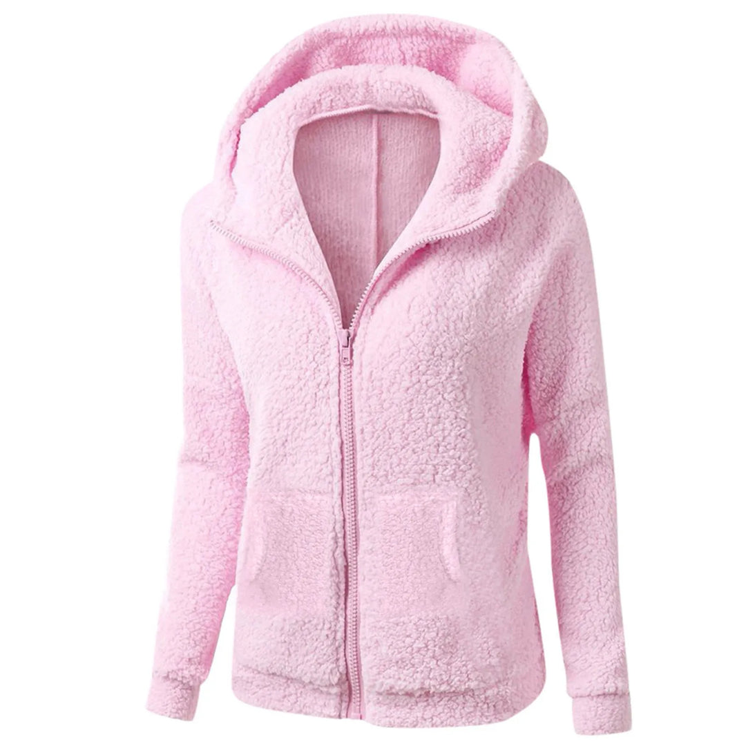 Edith | Damen-Kapuzenpullover aus dickem Fleece