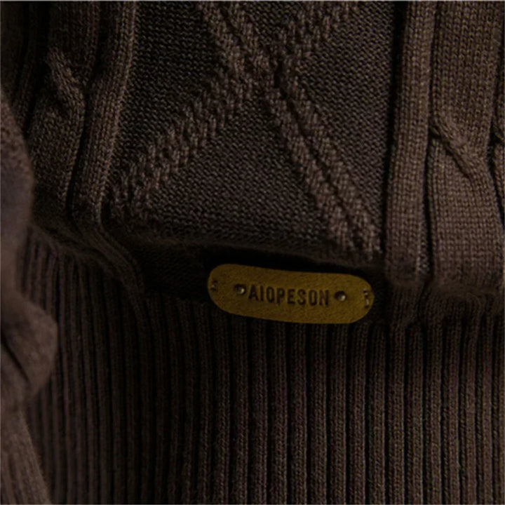 Patrick – Herren-Strickjacke mit Knopfleiste