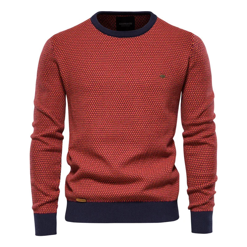 Jeremy – Karierter Herrenpullover