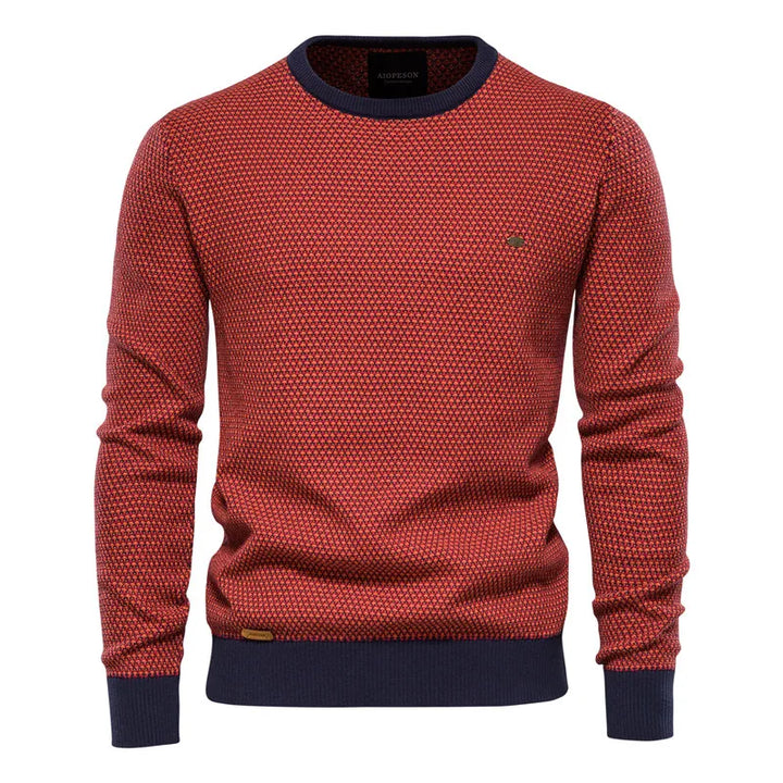 Jeremy – Karierter Herrenpullover