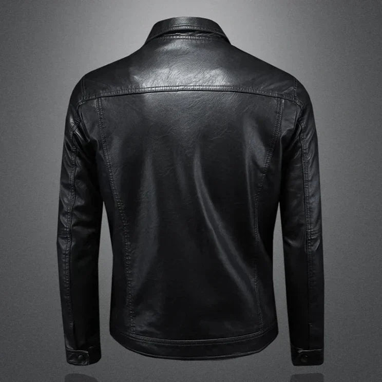 Micheal – Biker-Lederjacke mit rustikalem Charme