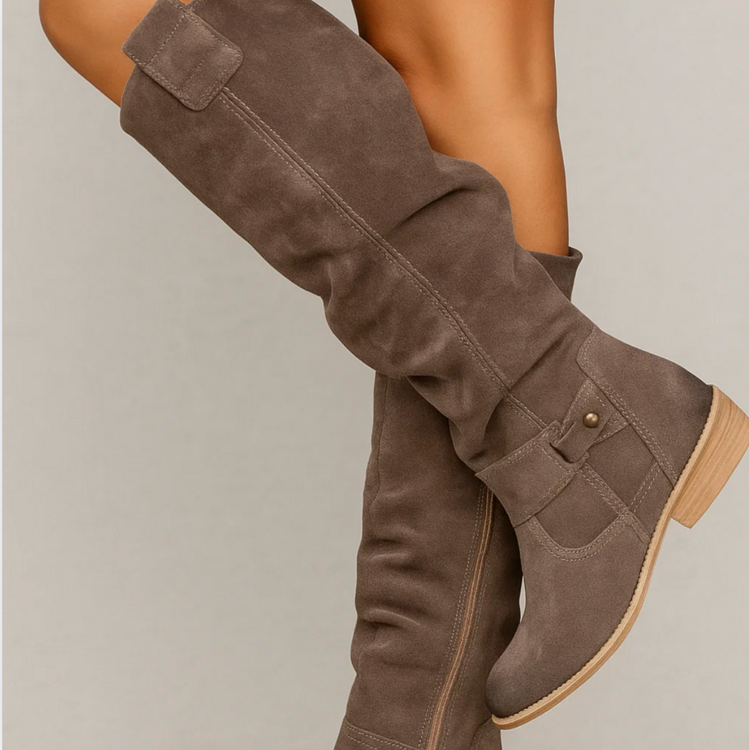 Brynn – Elegante Wildlederstiefel für jeden Anlass